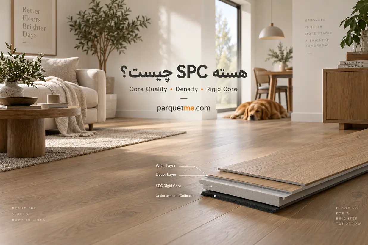 هسته SPC چیست؛ کیفیت هسته اس پی سی، Core Quality و Rigid Core